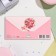 Money envelope "Happy Anniversary!" Bouquet, gift, 17x8 cm