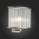 Sconces st. SL1627.101.01. Velletri. 1x40 W, E14, 21x25 cm, color chromium