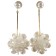 Earrings hanging white