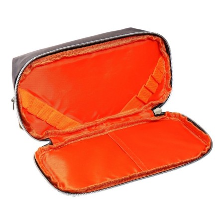 The pencil case is soft, 2 compartments, 80 x 210 x 60 mm, voluminous, Devente Block Coloirs. Shadows 7025416-3