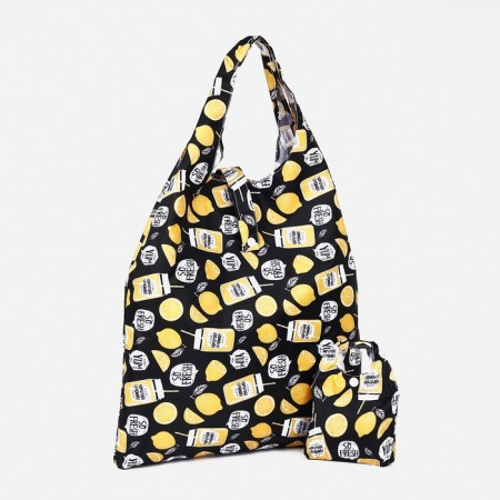 Household bag on the button, the color is black