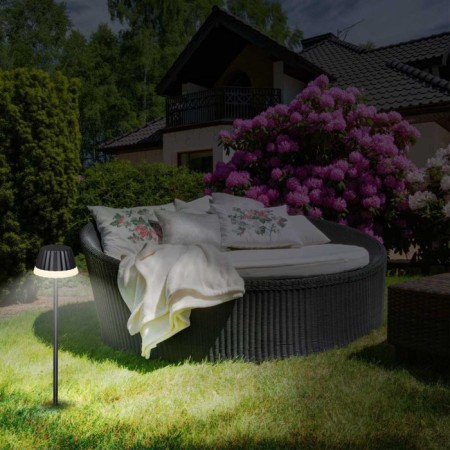Landscape Lamp Novotech. Gonna, 10W, LED, 772x150x150 mm, black color-1