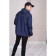 Vetrovka unisex, size 42, dark blue color