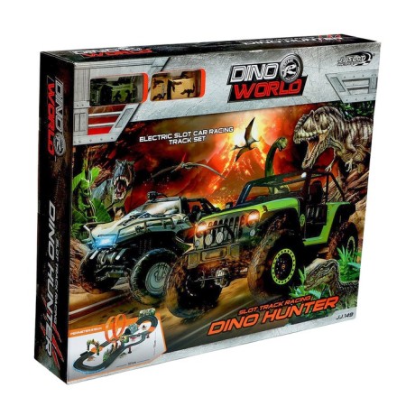 Auto traffic "World of Dinosaurs", tunnel, dead loop, 120 cm-1