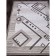 Rectangular carpet Merinos Silver, size 200x500 cm, Gray color