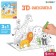 Set for creativity 3D painting "Friendly Zoo"