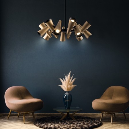 Suspended lamp GIRO 14x50W GU10-6