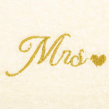 Title of towels "MR & MRS" 35x50 cm-2 pcs, 100% cotton, 350 g/m2-2