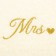 Title of towels "MR & MRS" 35x50 cm-2 pcs, 100% cotton, 350 g/m2