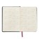 Diary of a low -end A5+, 136 sheets of Sidney Nebraska, hard cover, artificial leather, silver cut, black