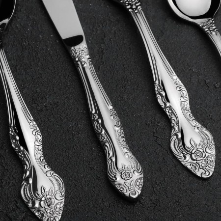 Set of cutlery "Troika", 30 items, decorative box-2
