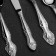 Set of cutlery "Troika", 30 items, decorative box
