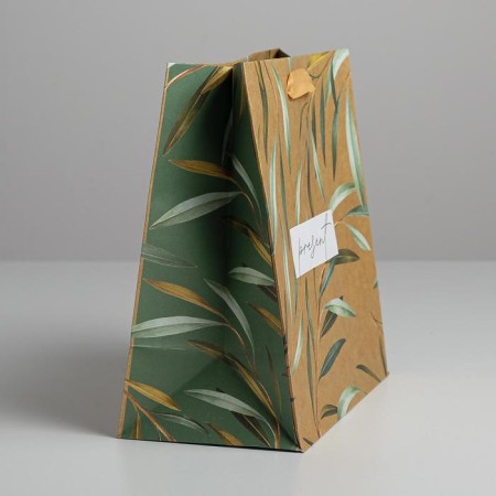 Square Gift Craft Package, Present, 22 x 22 x 11 cm-1