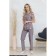 Female suit, size 42, lilac color
