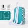 Baby backpack on lightning, turquoise color