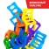 Board game "On 4 legs", large version, 70 chairs, 2-4 players, 5+