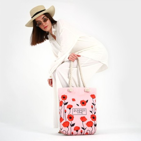 Women's beach bag "Summer Time", 35x40 cm-8