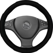 Autostandart Luxury steering wheel, size m, black