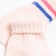 Mittens for children, pink color, size 14 (4-6 years)