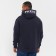 Male sweatshirt is laid down, the color is dark blue, size 52 (xxl)