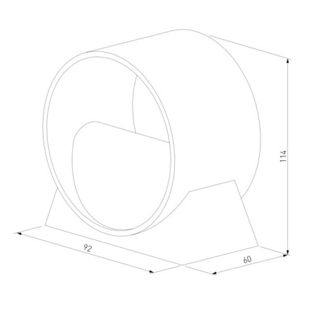 Interior backlight Elektrostandard, Coneto Led 6 W, 114x92x60 mm, IP20, white color-3