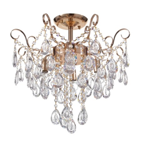 Chandelier 2724/4 E27 40W gold 40x40x40 cm Bayerlux