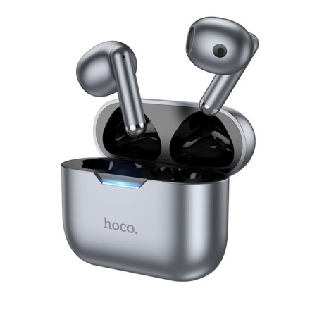 Hoco EW34, TWS, wireless headphones, inserts, BT 5.3, 30/250 mAh, gray