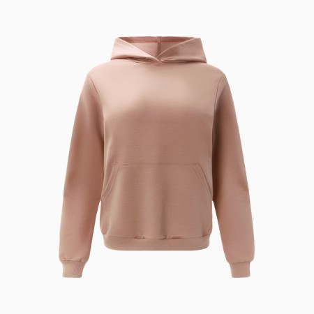 Female sweatshirt, beige color, size 48-6