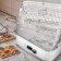 Drywall for vegetables and fruits KitFort KT-1959, 450 W, 5 tiers, timer, white