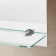 Mirror, wall -mounted, with sandblasting graphics, with a shelf of 55x40 cm