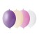 Latex ball 6 ", battleships, pastel, set of 100 pcs.