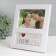Photo frame plastic 10x15 cm "Mom's day" white 18.5x21.5 cm