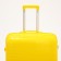 Big suitcase 28 ", lightning department, code castle, 4 wheels, yellow color
