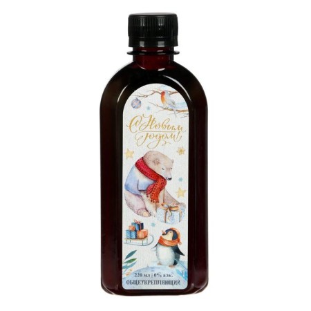 Phytobals on honey “Happy New Year!”, General strengthening, non -alcoholic, 220 ml-1