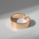 Ring "Classics" minimal, color gold, dimensionless