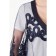 Female dress, size 42, blue, white color