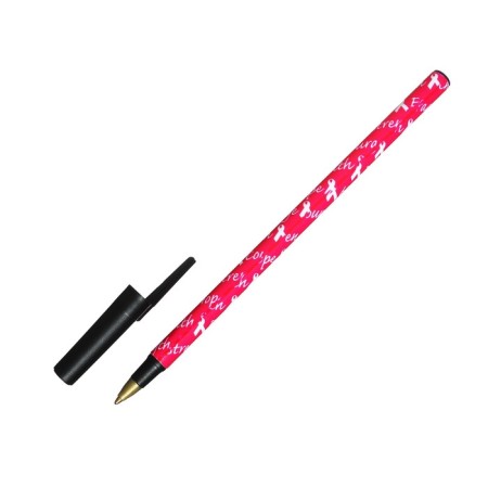 Ballic handle Calligrata, 0.5 mm, blue rod, with a pattern, mix-11