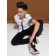 Surchachka upper for boys, height 134 cm, white color