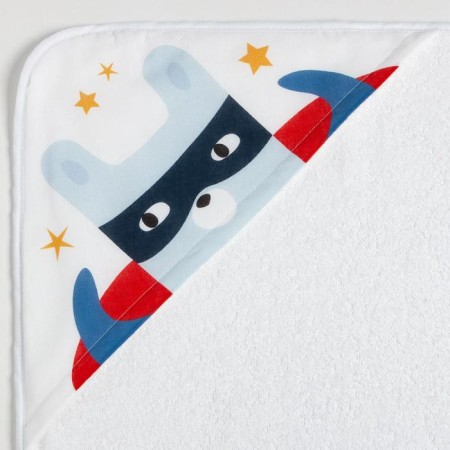 A children's baby I am "Super Hero", 75x75 cm, 100% cotton. 340g/m2-2