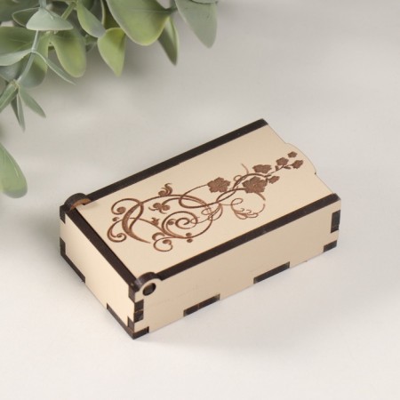 Casket "pattern" 7x4x2 cm