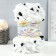 Yarn "Puffy Color" 100 % micropoliester 9m/100g (6450)