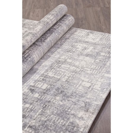 Rectangular carpet Merinos Tornado, size 250x350 cm, Gray color-2