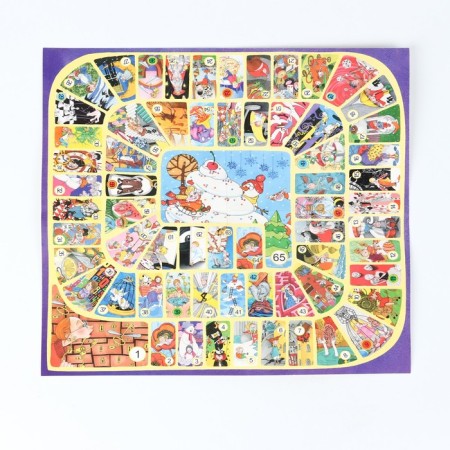Metaphoric game "Halls of reason", field 33 x 29.5 cm, 4 chips, cube with instructions-2