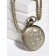 Pocket watches "Wolves", quartz, chain L-40 cm, D-4.5 cm