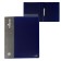 Folder on 2 rings A4, Calligrata, 40 mm, 700 μm, pocket at the end, blueberry