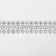 Ethel path with rhinestones, 50 x 100 ± 5 cm, white color, p/e color