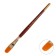 Synthetic brush oval ZHK Decola No. 16, D = 16 mm