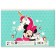 Gift set for girls, 9 items, Minnie Mouse