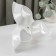 Menzhitsa ceramic 3 cells “Marbl”, 160 ml, 25.3 × 23 × 4.5 cm, white color