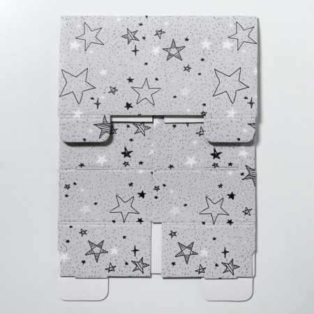 Gift folding box, packaging, “starry joys”, 31.2 x 25.6 x 16.1 cm-1